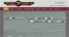 Desktop Screenshot of precisionengines.com